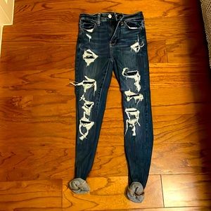 Size 0 Blue jeans